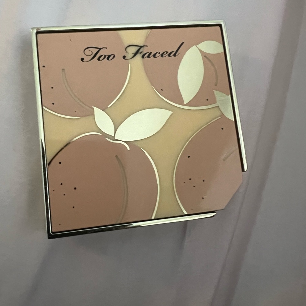 Too faced fruit, cocktail collection, blush duo in apricot in the act